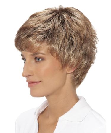 Buy Lofty Wig Ida - High-Quality Synthetic Hair Realistic Toffee Mix with Dark Roots | International Shipping Available - Buy Online on GoSupps.com