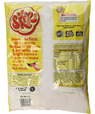 Skips Prawn Cocktail Snack 6 x 14.4g - Buy Online on GoSupps.com