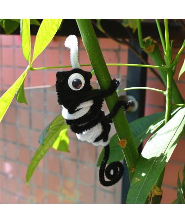 300 Pack Black Chenille Stems Pipe Cleaners (0.24 x 12 Inch) for DIY Art Crafts - Buy Online on GoSupps.com