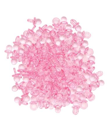 Acrylic Pacifier - Pink Baby Shower Decoration Party Supplies | International Shipping Available - Buy Online on GoSupps.com