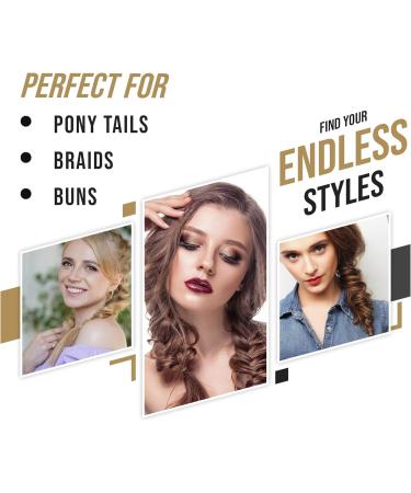 Clear Small Elastic Hair Bands (1000 pcs) + Hair Band Remover Cutter | Mini Hair Elastics Bands/Ties with Storage Box - Women and Girls - Buy Online on GoSupps.com