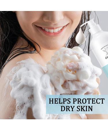 DuoZeng Goat Milk Body Wash Gentle Silk Soft Foaming Milk Bath Moisturizing Body Cleanser for All Skin - Buy Online on GoSupps.com