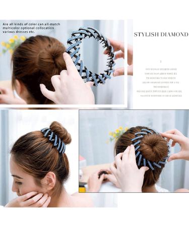 Writtian Crystal Hair Tie & Ponytail Holder | Stylish Women s Hair Clips & Bun Accessories - Buy Online on GoSupps.com
