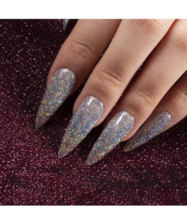 Champagne Glitter Nails Set - 10 Boxes Glitter Powder for Makeup Manicure & DIY Decoration - Buy Online on GoSupps.com