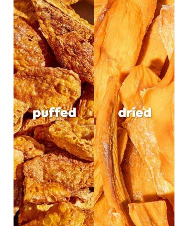 KoRo - Organic Puffed Mango 500 g - No added sugar - Particularly crunchy - Aromatic-sweet - 100% pleasure of - Buy Online on GoSupps.com