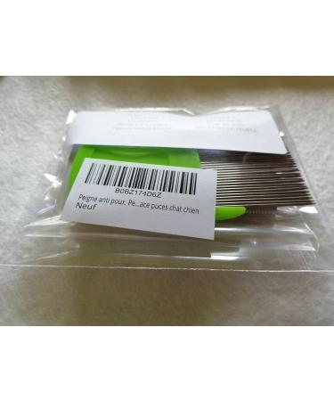 Lieskamm Extra Fine Children's Lice Comb - Stainless Steel & Plastic Effective Flea & Lice Removal - Buy Online on GoSupps.com