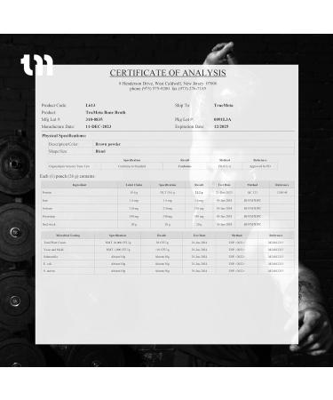 TRUMETA Beef Bone Broth Protein Powder - Purified Collagen Powder with 9 Amino Acids for Muscle and Skin Health - Rich Chocolate Flavor for a Tasty and Nutritious Experience - Buy Online on GoSupps.com