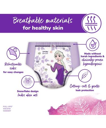 Pull-Ups New Leaf Disney Frozen Girls' Potty Training Pants - 18 Ct, Size 2T-3T - Buy Online on GoSupps.com