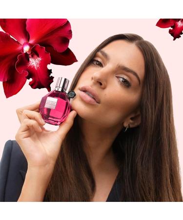 Viktor&Rolf - Flowerbomb Ruby Orchid Eau de Parfum - Women's Perfume Travel Holiday Gift Set - Floral & Fruity - With Notes of Vanilla & Peach - Full Size 3.4 Fl Oz & Travel Size 0.3 Fl Oz - Buy Online on GoSupps.com