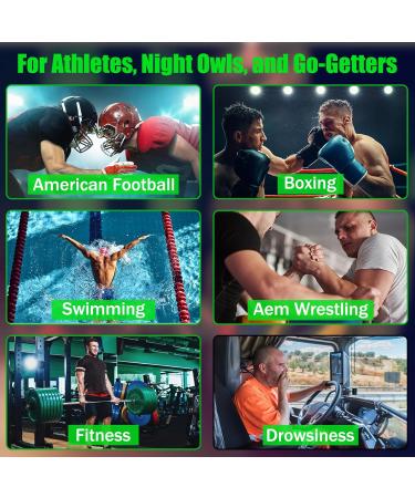 Potent Salts Wake Up for Athletes Salts for Athletes in Hockey Weightlifting and Powerlifting - Activate Before Smelling Instant Energy Enhanced Focus & Motivation-30g-25 Green - Buy Online on GoSupps.com