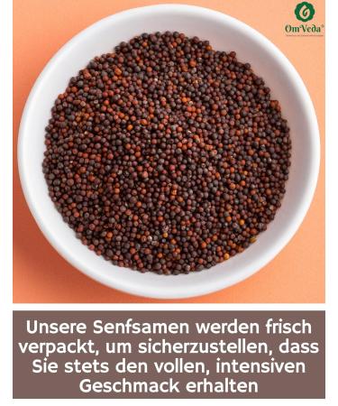 Buy Organic Mustard Seeds 1kg | Premium Quality Mustard Grains for Indian & Asian Cuisine | Brown & Black Mustard Spice - Buy Online on GoSupps.com