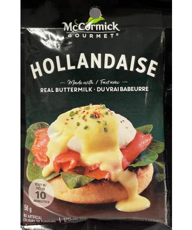 McCormick Gourmet Premium Quality Dry Sauce Mix Hollandaise 56g Case Pack 9 Count - Buy Online on GoSupps.com