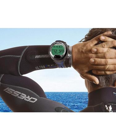 Cressi Leonardo Diving Computer | Made in Italy | Quality Since 1946 | Black/Black - Buy Online on GoSupps.com