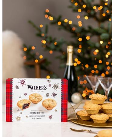 WALKER'S SHORTBREAD Luxury Mince Pies 372g (Pack Of 6) - Buy Online on GoSupps.com