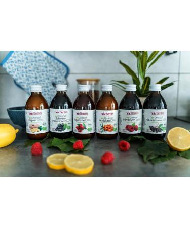 Organic Immunity Kit - 6-Pack (6x250ml) - 100% Cold-Pressed Pure Juice | No Dyes No Sugar No GMO No Preservatives | KO-Berriespolska  - Buy Online on GoSupps.com