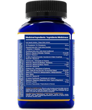 HCF Happy Calm & Focused - Natural Nootropic Brain Supplement Capsules 90 Count for Men & Women - Caffeine-Free Natural Calm & Happy Pills for Concentration Attention Support & Stress Relief - Buy Online on GoSupps.com