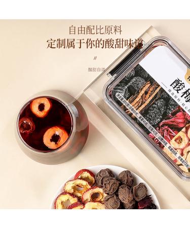  HQZMCTE Top Quality Sour Prune Soup Ingredients 200g/7.05oz Beijing Sour Prune Soup Herbal Tea - Buy Online on GoSupps.com