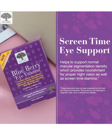 NEW NORDIC Liver & Eye Support Bundle Active Liver Gummies with Milk Thistle Plus Blue Berry Eye Vitamin Tablets - Buy Online on GoSupps.com