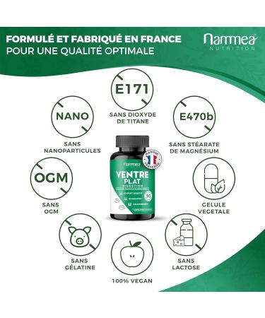 Flat stomach BIO extra strong slimming digestion - Fast and effective weight loss - Powerful hunger cutting-fat burn- draining-slimming-vegetable charcoal-90 capsules - Buy Online on GoSupps.com