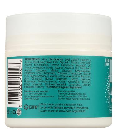 Jason Soothing Aloe Vera 84% Moisturizing Creme 4 oz - Hydrating Skin Care (Pack of 1) - Buy Online on GoSupps.com