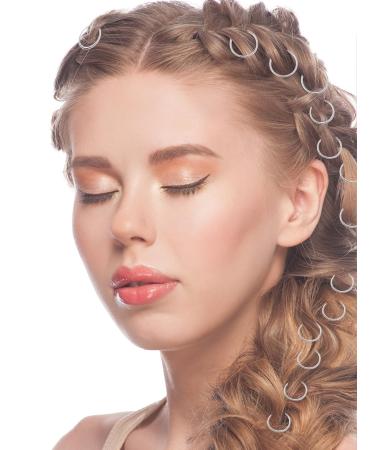 180 Pieces Hair Rings for Braids - 3 Colors 2 Sizes | Stylish Hair Clips for International Shipping - Buy Online on GoSupps.com