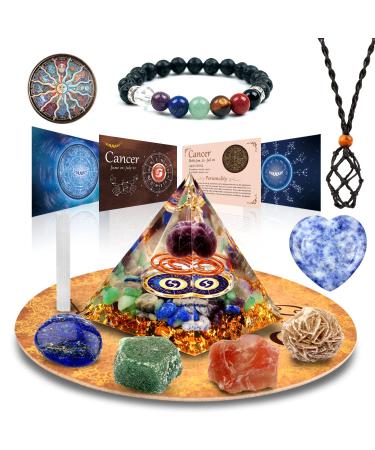 VuuuuV Horoscope Organ Pyramid Cancer crystal gift set zodiac stones