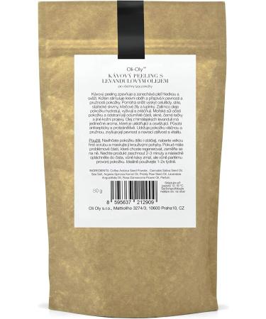 Oli-Oly Lavender Oil Exfoliating Scrub for Face and Body | Natural Ingredients - For All Skin Types - Kashmir Lavender - 80g - Buy Online on GoSupps.com