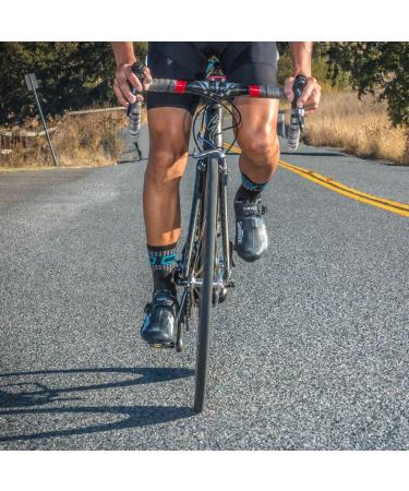 veloToze Toe Cover for Road Cycling Shoes - Keep Feet Warm in Cool Spring & Fall Weather - One Size Black - Buy Online on GoSupps.com