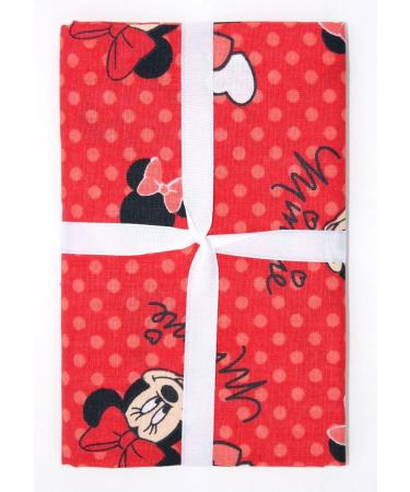 Disney Minnie Mouse Fat Quarter - 18 x 21 - Premium Fabric for DIY Projects - Buy Online on GoSupps.com