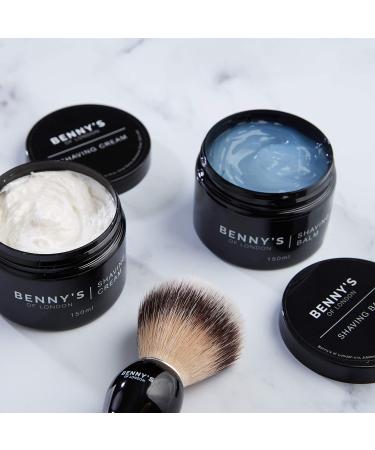 BENNY'S Shaving Cream | Light Refreshing Scent | Hydrates & Rejuvenates | Vegan | Made in The UK - Buy Online on GoSupps.com