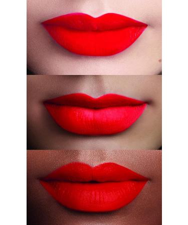 L'Oreal Paris Rouge Signature Matte Liquid Lipstick - 24Hr Ultra-Matte Lip Stain in 'I Don't' - 41 ml - Buy Online on GoSupps.com