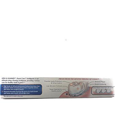 Arm & Hammer Peroxicare Baking Soda Toothpaste 6oz - Tartar Control & Fresh Mint | Shop Internationally - Buy Online on GoSupps.com