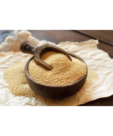 Premium Organic Amaranth Seeds (500g) - Nutrient-Rich Superfood - Buy Online on GoSupps.com