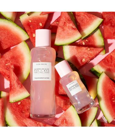 Glow Recipe Watermelon Glow Niacinamide Dew Drops Serum (15 ml) + PHA + BHA Pore Tight Facial Toner (40 ml) + Plum Plump Hyaluronic Cream (20 ml) - Vegan Skin Care for Glowing Skin - Buy Online on GoSupps.com