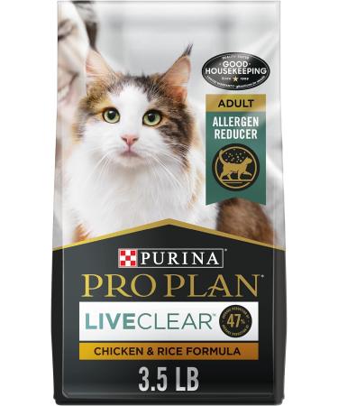Purina Pro Plan LiveClear Allergen Reducing Dry Cat Food Salmon & Rice + Chicken & Rice (1.59kg) - Buy Online on GoSupps.com