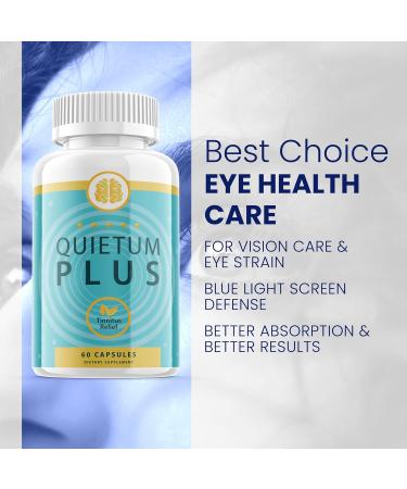 Quietum Plus Tinnitus Advanced Formula - Ear Health Supplement (2 Pack) - Buy Online on GoSupps.com