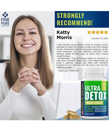 Detox Herbal Supplement for Liver & Urinary Tract Cleanse - Made in USA - 42 Capsules - Buy Online on GoSupps.com