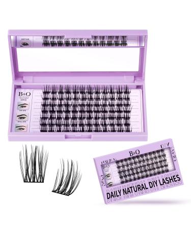 Eyelashes Extensions 84 PCs Z15 B&C Individual eyelashes DIY LASH clusters for beginners reusable eyelash bush single eyelashes for eyelash extensions at home lashes eyelashes extension (Z15 D-12 mm) D-12mm-z15