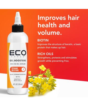 Buy Eco Style Gel Booster Strand Restore - Nourish & Revitalize Your Hair - International Shipping Available - Buy Online on GoSupps.com