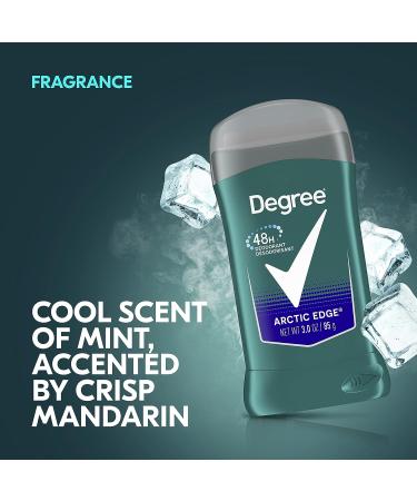 Degree Men Arctic Edge Deodorant 3 oz - 48-Hour Odor Protection - Buy Online on GoSupps.com