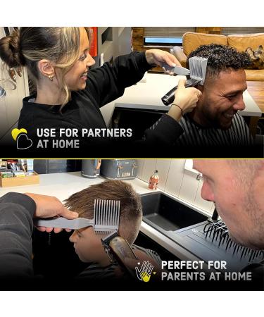 BLEND FREND Original Grade 1(3mm) UK-Made Fade Comb for Hair Blending - Barber Quality at Home | Compatible with Hair Clippers, Men Trimmer | Barber Accessories - Buy Online on GoSupps.com