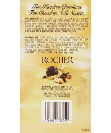 Rocher Ferrero T3 Chocolate(12X37.5) Gram 450 Grams - Buy Online on GoSupps.com