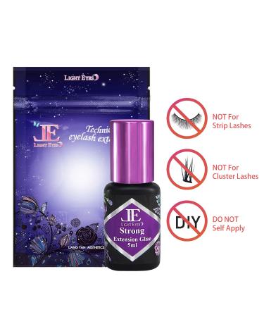 LIGHTEYES 5ml Japan Eyelash Extensions Adhesive | Fast 1 Sec Drying | 6-8 Weeks Professional Retention - International Shipping - Buy Online on GoSupps.com