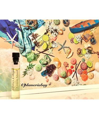Atelier Cologne Lemon Island Sample-Vial And Postcard Unisex 0.05 oz Pure Parfum