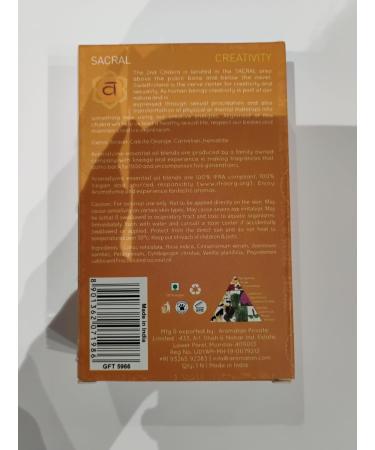 7 Chakra Essential Oil Roll-On Gift Set | Aromafume | Aromatherapy for Meditation Yoga & Reiki | 7x 6ml | Chakra Balance & Wellness - Buy Online on GoSupps.com