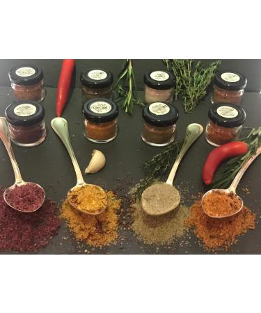 Glosa Marina Gourmet Salts - Mallorca Sea Salt Gift Set (8 x 25g) | Premium Spices & Unique Gifts - Buy Online on GoSupps.com