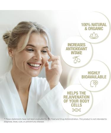 Organic Antioxidant Polyphenols Rich Olive Leaf Extract Supplement Capsules Olivie | Hydroxytyrosol Oleuropein Anti Aging Supplement | 40 Capsules - Buy Online on GoSupps.com