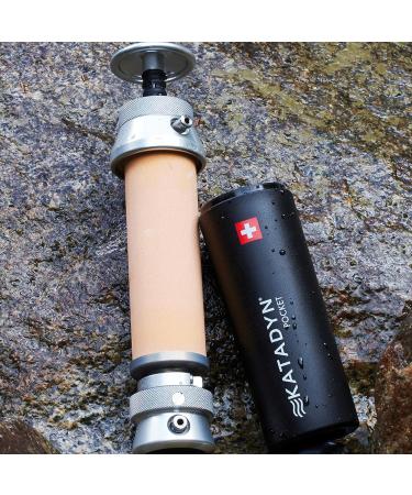 Buy Katadyn 2010000 Water Filter Pocket Filter - Portable Reliable Water Purification for Travel & Hiking | International Shipping Available - Buy Online on GoSupps.com