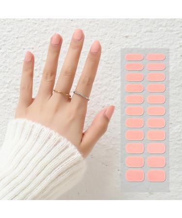 NAILDOKI Nail Stickers 22 Pieces Full Wraps Nail Polish Strips Self-Adhesive Gel Nail Art Decals for Women Girls Uv-003 - Buy Online on GoSupps.com
