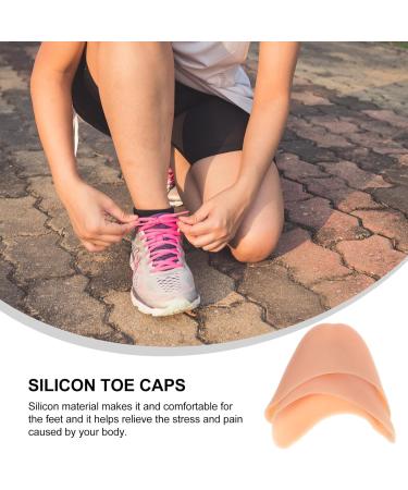 Baluue Silicone Forefoot Pads - Soft Gel Cushioning Metatarsal Inserts for Pain Relief in Running Hiking & High Heels | Soft Shoe Inserts for Comfort - Buy Online on GoSupps.com